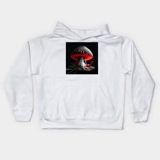 Fly agaric 3 Kids Hoodie